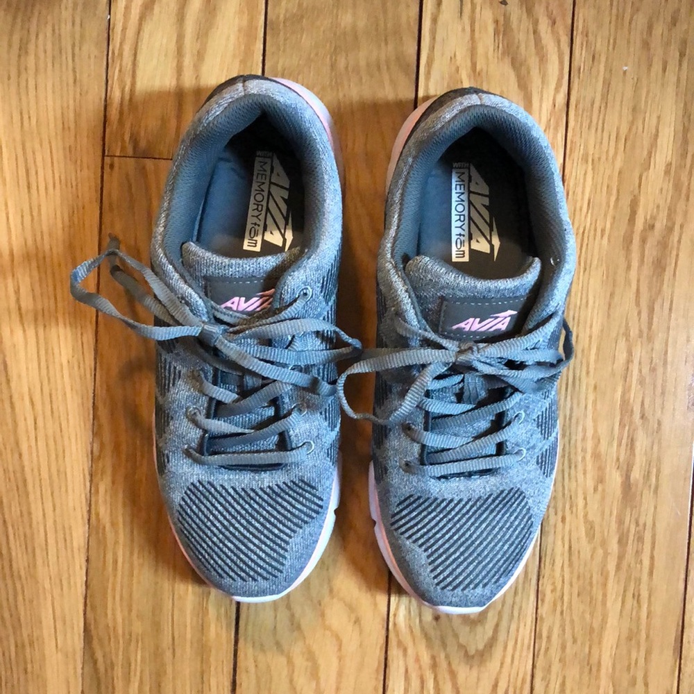 Avia gray memory foam sneakers - Picture 2 of 5